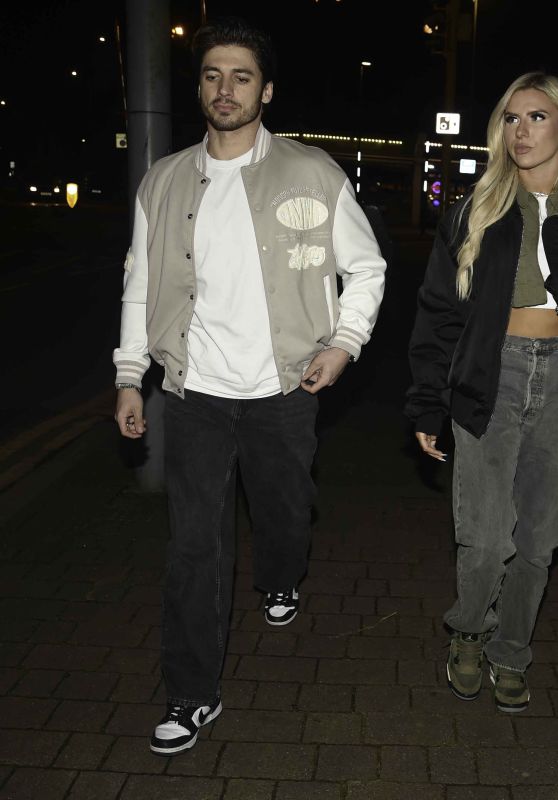 Chloe Burrows and Harry Johnson in Waltham Forest 03/14/2024 • CelebMafia