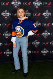Chloe Moretz - 2024 Navy Federal Credit Union Stadium Series - Philadelphia Flyers v New Jersey Devils 02/17/2024
