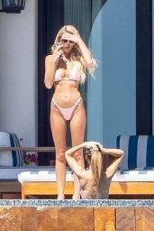 Chrishell Stause and Emma Hernan in Cabo 03/23/2024