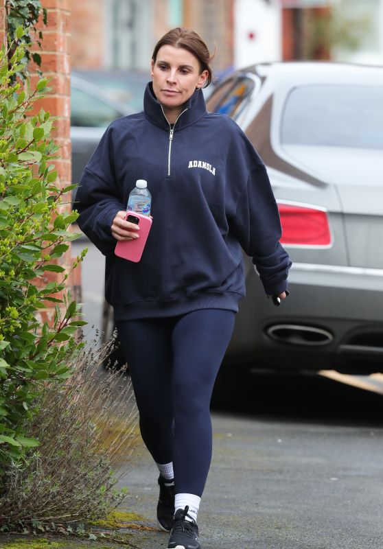 Coleen Rooney Leaving a Gym in Wilmslow 03/21/2024