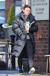 Coleen Rooney Leaving a Wilmslow Gym in Cheshire East 03/12/2024