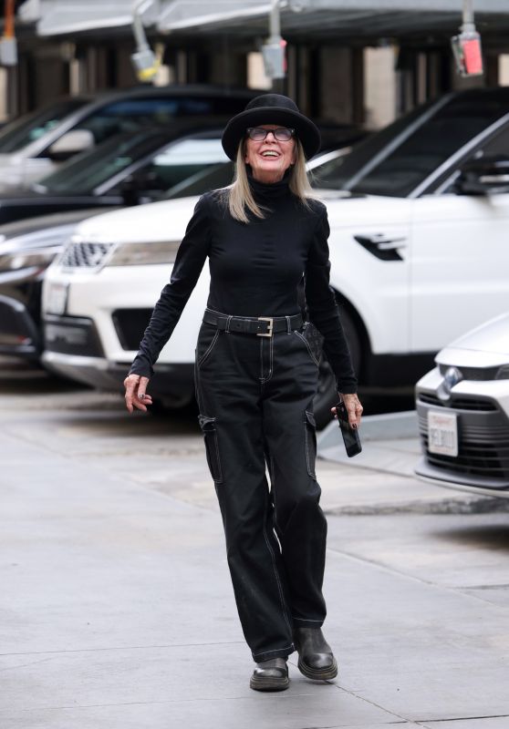 Diane Keaton Out in Hollywood 03/16/2024