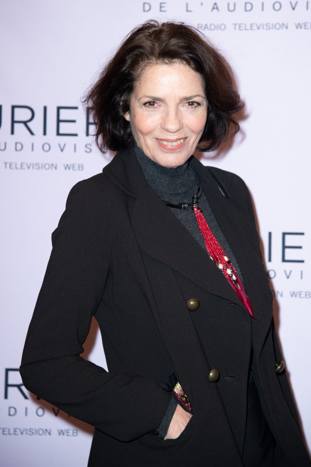 Elizabeth Bourgine at Lauriers de l’Audiovisuel Ceremony in Paris 02/26 ...