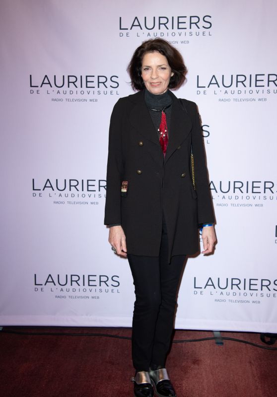Elizabeth Bourgine at Lauriers de l’Audiovisuel Ceremony in Paris 02/26/2024