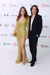 Elizabeth Hurley at Elton John AIDS Foundation Academy Awards Viewing Party in West Hollywood 03/10/2024