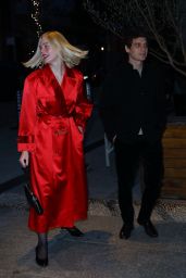 Elle Fanning Arrives at the Crosby Hotel in New York 03/26/2024