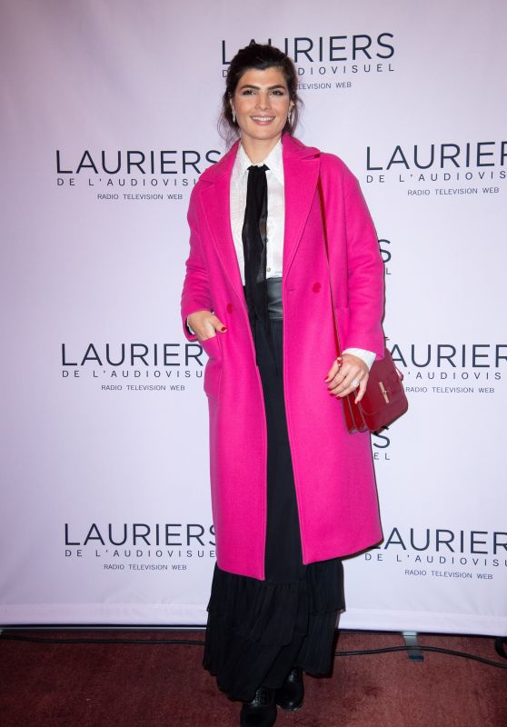 Eloise Valli at Lauriers de l’Audiovisuel Ceremony in Paris 02/26/2024