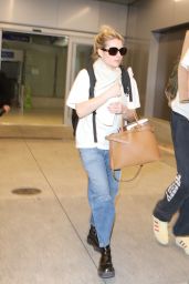 Emma Roberts at LAX in LA 03/06/2024