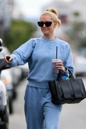 Erika Jayne in Blue Sweats in West Hollywood 03/04/2024