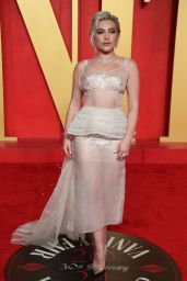 Florence Pugh at Vanity Fair Oscar Party in Beverly Hills 03/10/2024