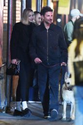 Gigi Hadid and Bradley Cooper at Via Carota in New York City 03/14/2024