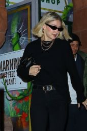Gigi Hadid Wearing all Black Outfit in New York 03/27/2024