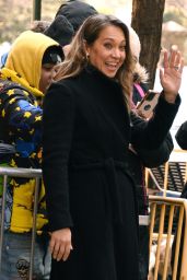 Ginger Zee Arriving at the Studios of "The View" 03/21/2024