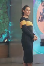 Ginger Zee on the Set of GMA 03/22/2024