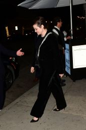 Ginnifer Goodwin in an All Black Ensemble at Mr. Chow in Beverly Hills 03/09/2024