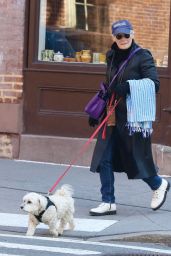 Glenn Close With Her Daughter Annie in New York 03/24/2024