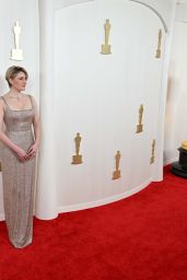 Greta Gerwig at Oscars 2024 Red Carpet