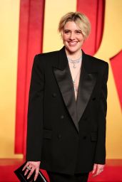 Greta Gerwig at Vanity Fair Oscar Party in Los Angeles 03/10/2024