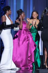 Halle Bailey at NAACP Awards in Los Angeles 03/16/2024