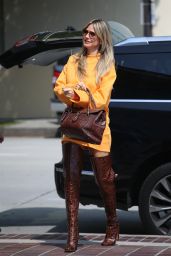 Heidi Klum Arrives at AGT in Los Angeles 03/22/2024