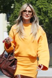 Heidi Klum Arrives at AGT in Los Angeles 03/22/2024