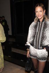 Helena Bordon at Elie Saab Show During Paris Fashion Week 03/02/2024