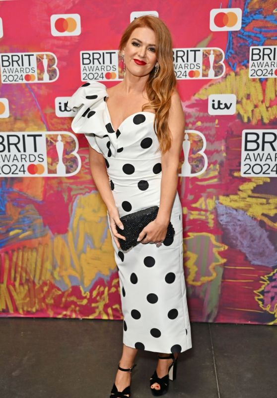 Isla Fisher at The BRIT Awards 2024