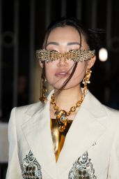 Jaime Xie at Schiaparelli Show During Paris Fashion Week 02/29/2024