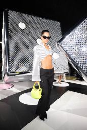 Jessica Aidi at Off-White Show During Paris Fashion Week 02/29/2024