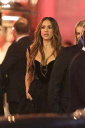 Jessica Alba Exits the Vanity Fair Oscars Party in Los Angeles 03/10/2024