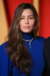 Jessica Biel at Vanity Fair Oscar Party in Beverly Hills 03/10/2024