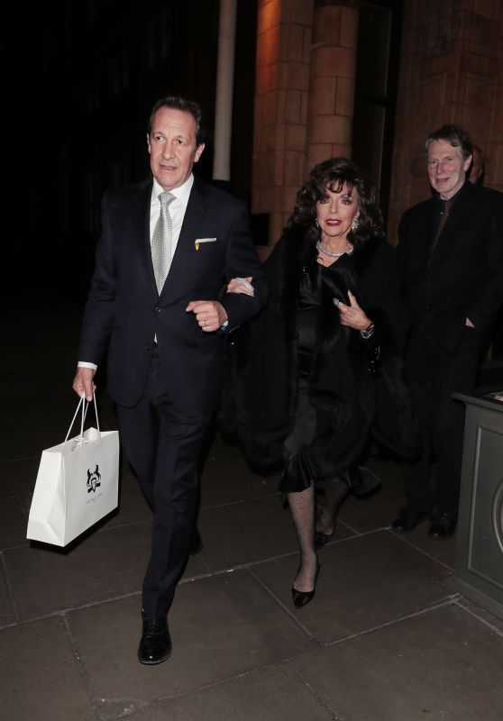 Joan Collins at the Inspiration Awards For Women 2024 in London 03/22/2024