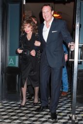Joan Collins With Her Husband Percy Gibson at Craig