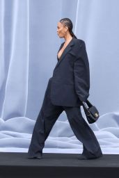 Joan Smalls at Balenciaga Show During Paris Fashion Week 03/03/2024