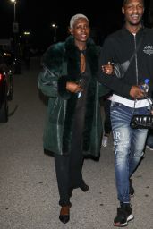 Jodie Turner-Smith Arriving at the Madonna