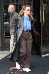 Joey King Outside The Bowery Hotel in New York 03/27/2024