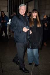 Julia Toledano at Schiaparelli Show During Paris Fashion Week 02/29/2024