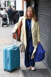 Kate Garraway Arriving for her Smooth FM Show at the Global Radio Studios in London 03/22/2024