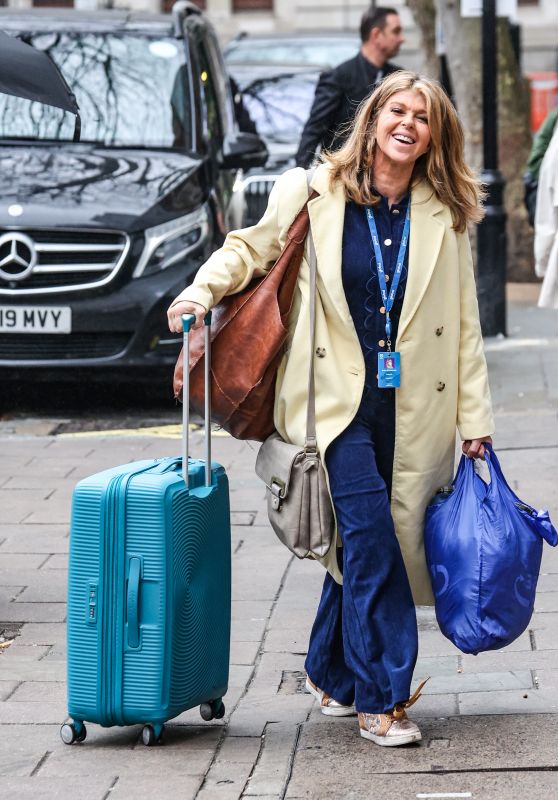 Kate Garraway Arriving for her Smooth FM Show at the Global Radio ...