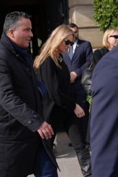 Kate Moss Out in Paris 02/28/2024