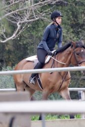 Katherine Schwarzenegger Horseback Ride in Los Angeles 02/29/2024