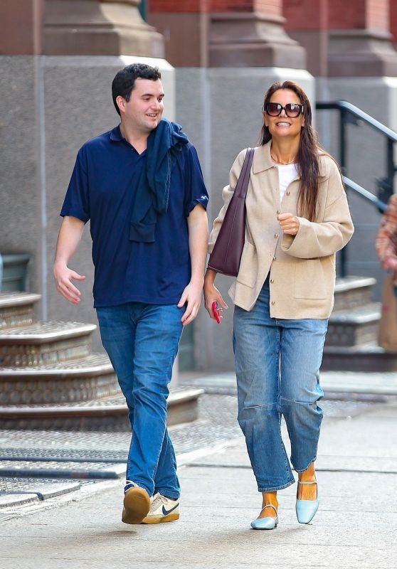 Katie Holmes Out the NYC 03/15/2024