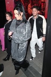 Katie Price and JJ Slater Departing From Musical "Priscilla The Party!" Press Night in London 03/25/2024