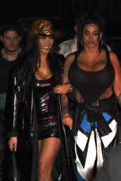 Katie Price Departs Celebrity Ex On The Beach in London 03/18/2024