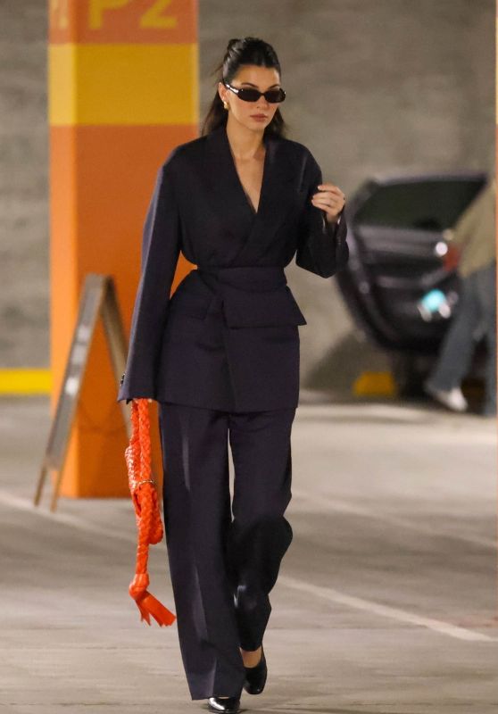 Kendall Jenner in Business Attire in Beverly Hills 03/27/2024
