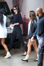 Kendall Jenner, Justine Skye, Lauren Perez and Hailey Bieber at Sushi Park in LA 03/16/2024