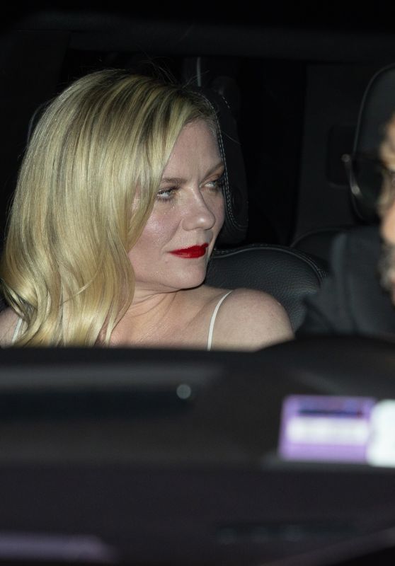 Kirsten Dunst at Jay Z and Beyonce’s Oscars After-party at Chateau Marmont in Los Angeles 03/10/2024