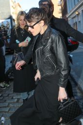 Kristen Stewart Arrives to Ed Sullivan Theater in New York 03/11/2024