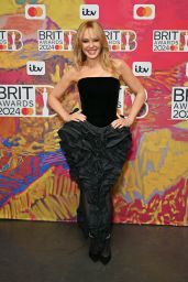 Kylie Minogue at The BRIT Awards 2024