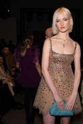 Lara Cosima Henckel von Donnersmarck at Elie Saab Show During Paris Fashion Week 03/02/2024